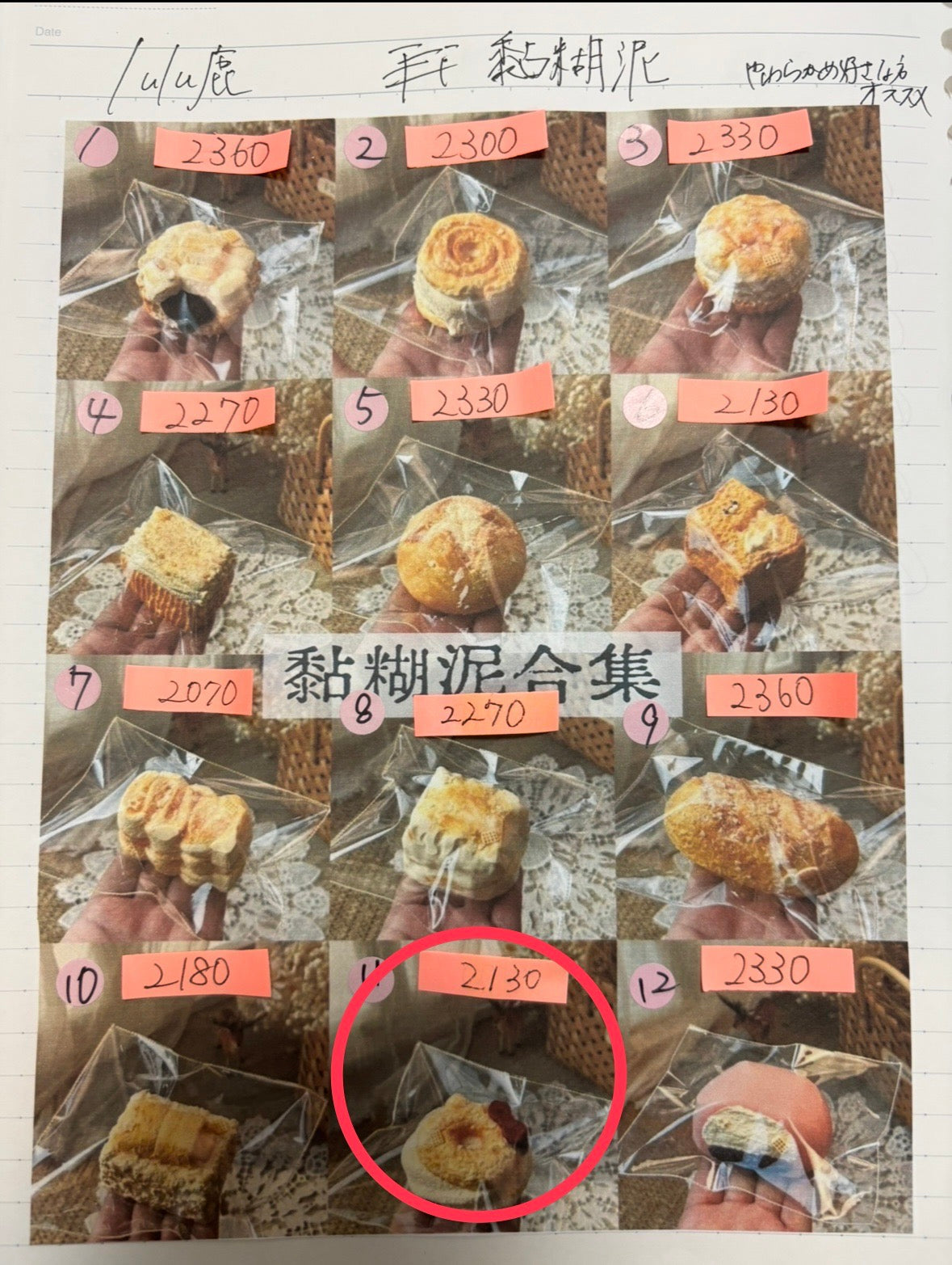 みいこ様
干3.5 黏11 計3点 6730円