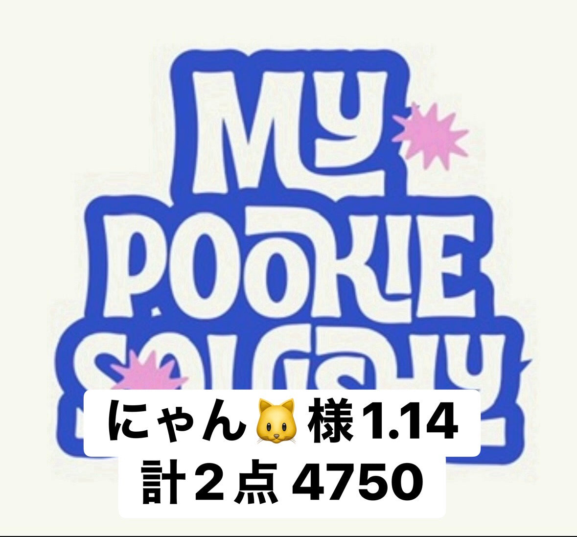 にゃん🐱様1.14計2点 4750