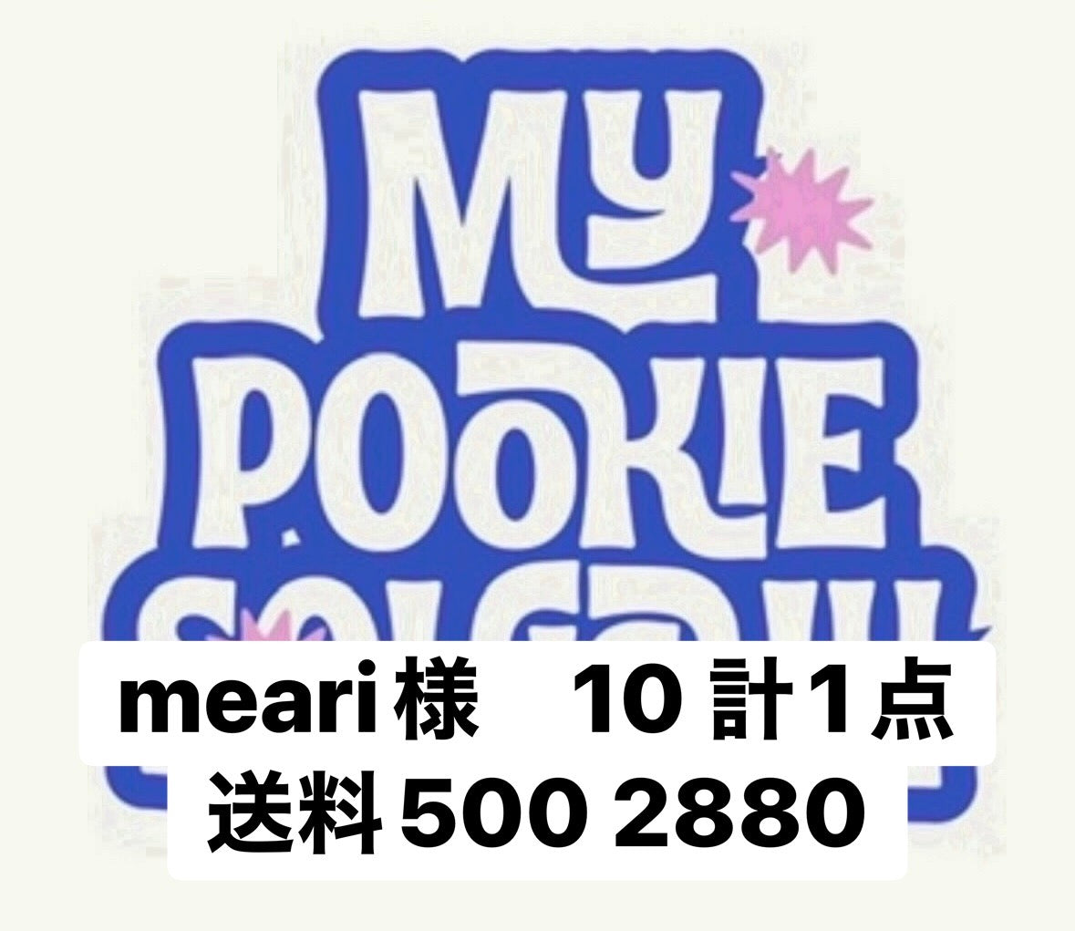 meari様　10 計1点送料500 2880