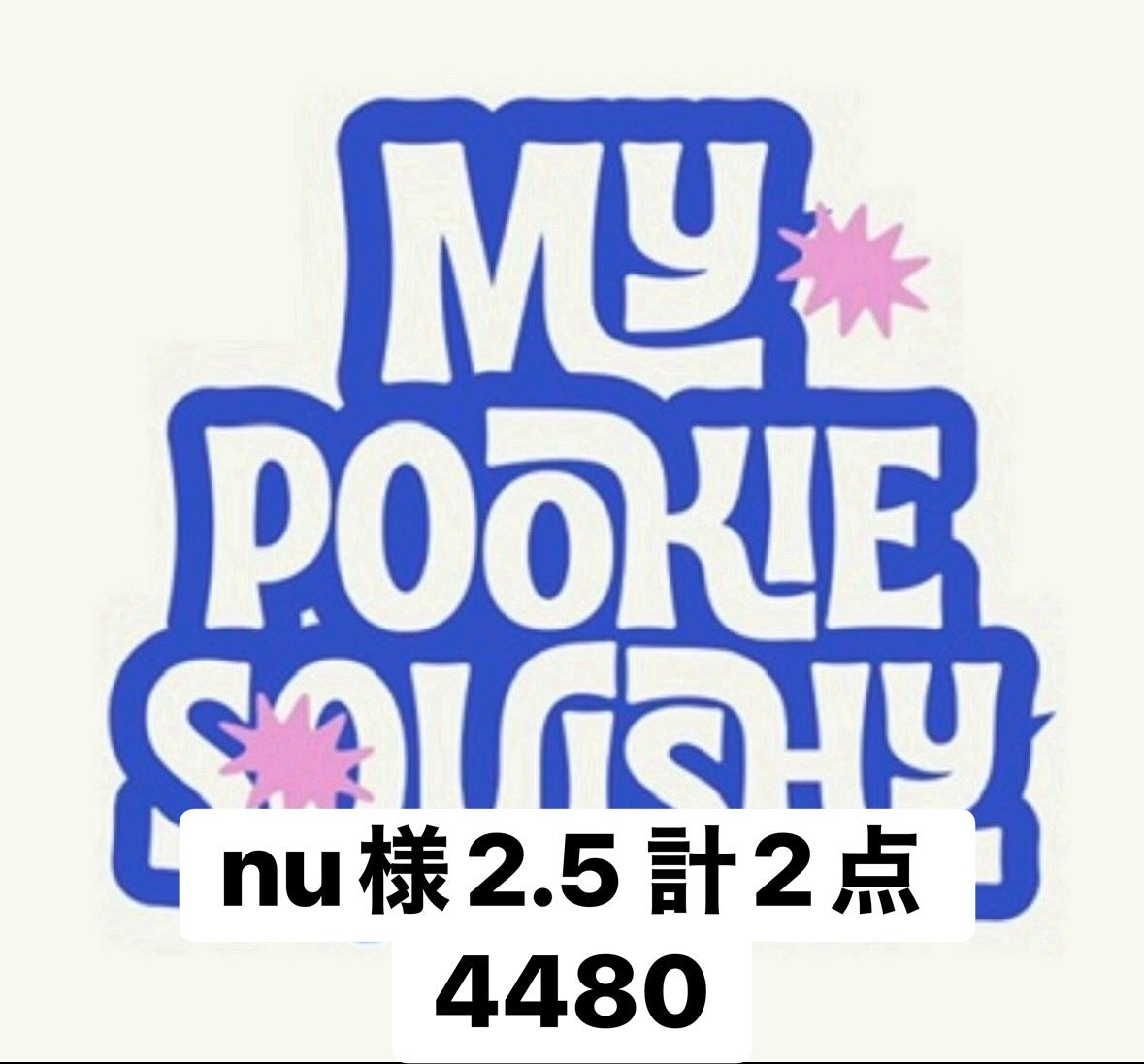 nu様2.5 計2点 4480