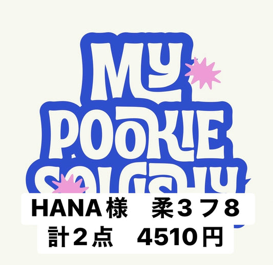 HANA様　柔3 フ8 計2点　4510円