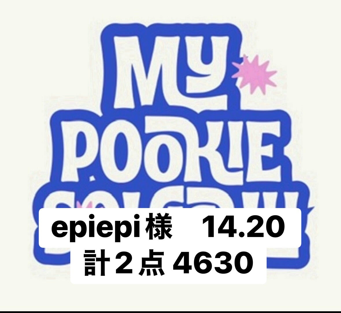 epiepi様　14.20 計2点 4630