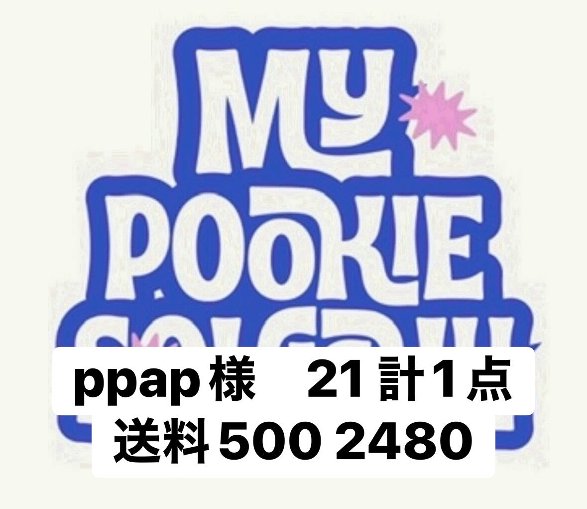 ppap様　21 計1点送料500 2480