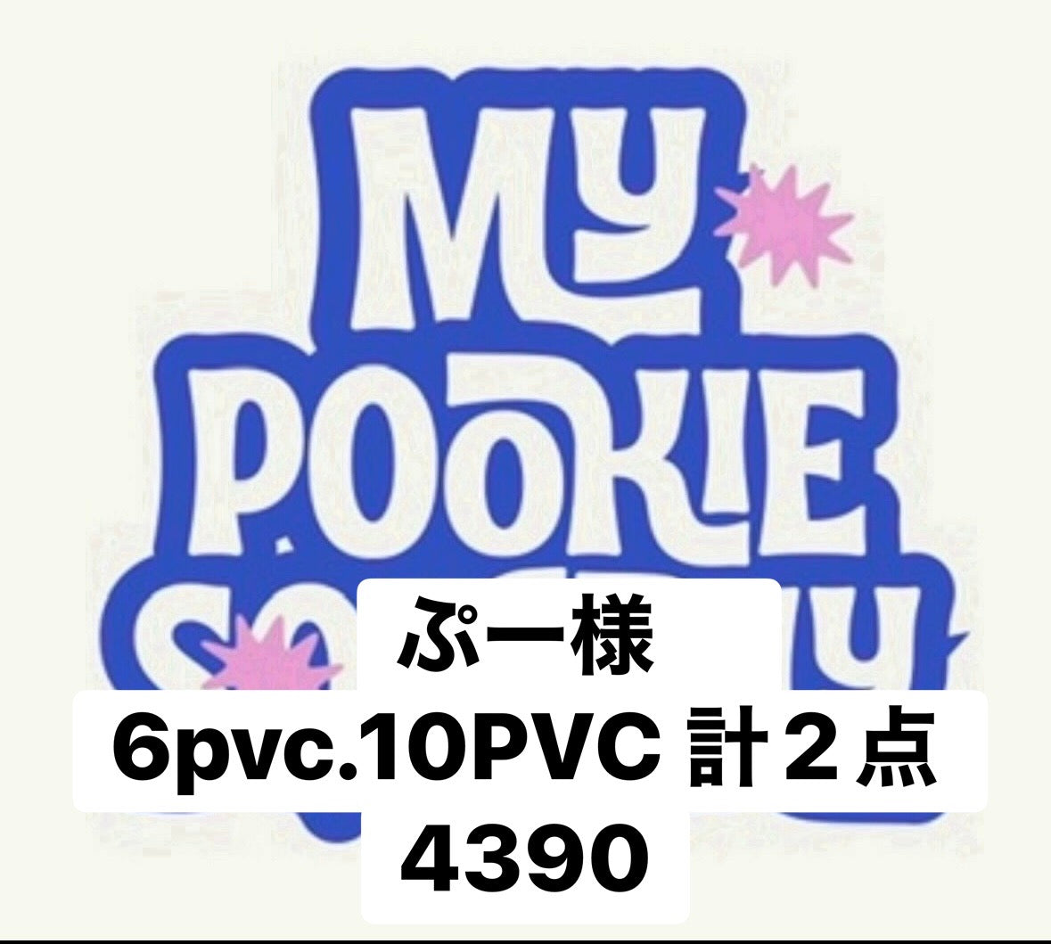 ぷー様　6pvc.10PVC 計2点 4390