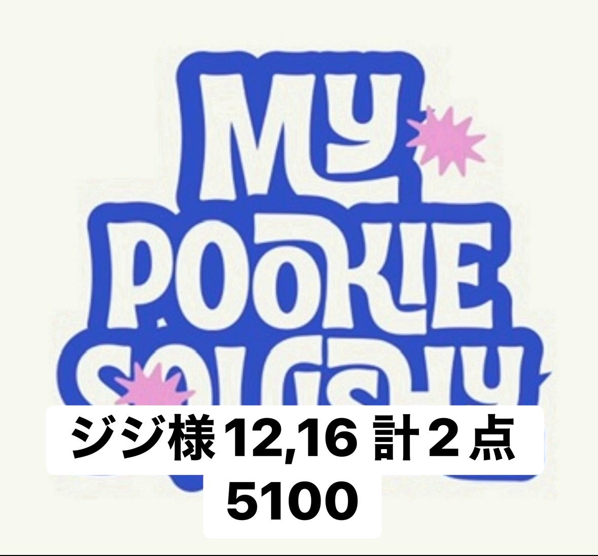 ジジ様12,16 計2点 5100