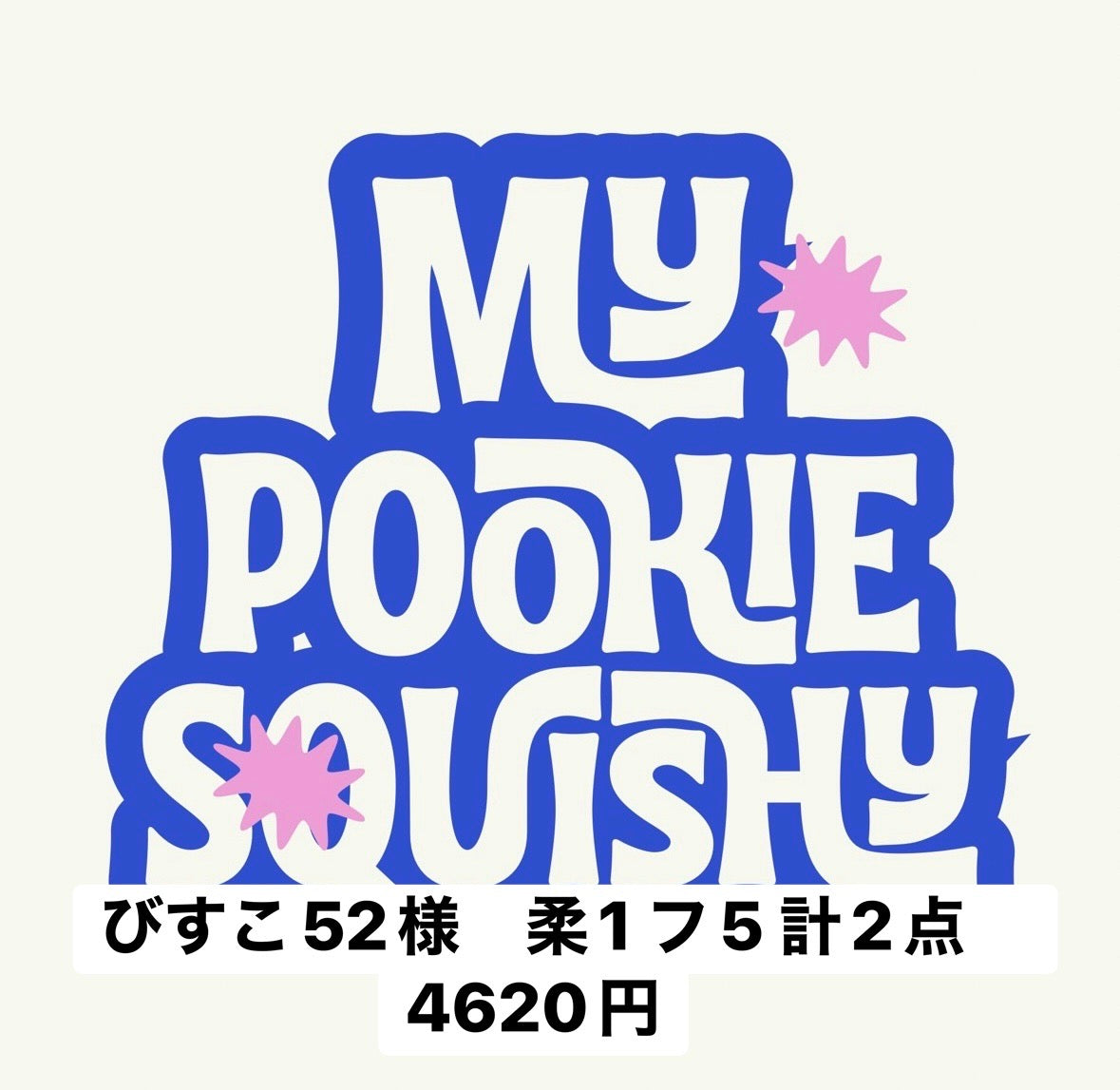 びすこ52様　柔1 フ5 計2点　4620円