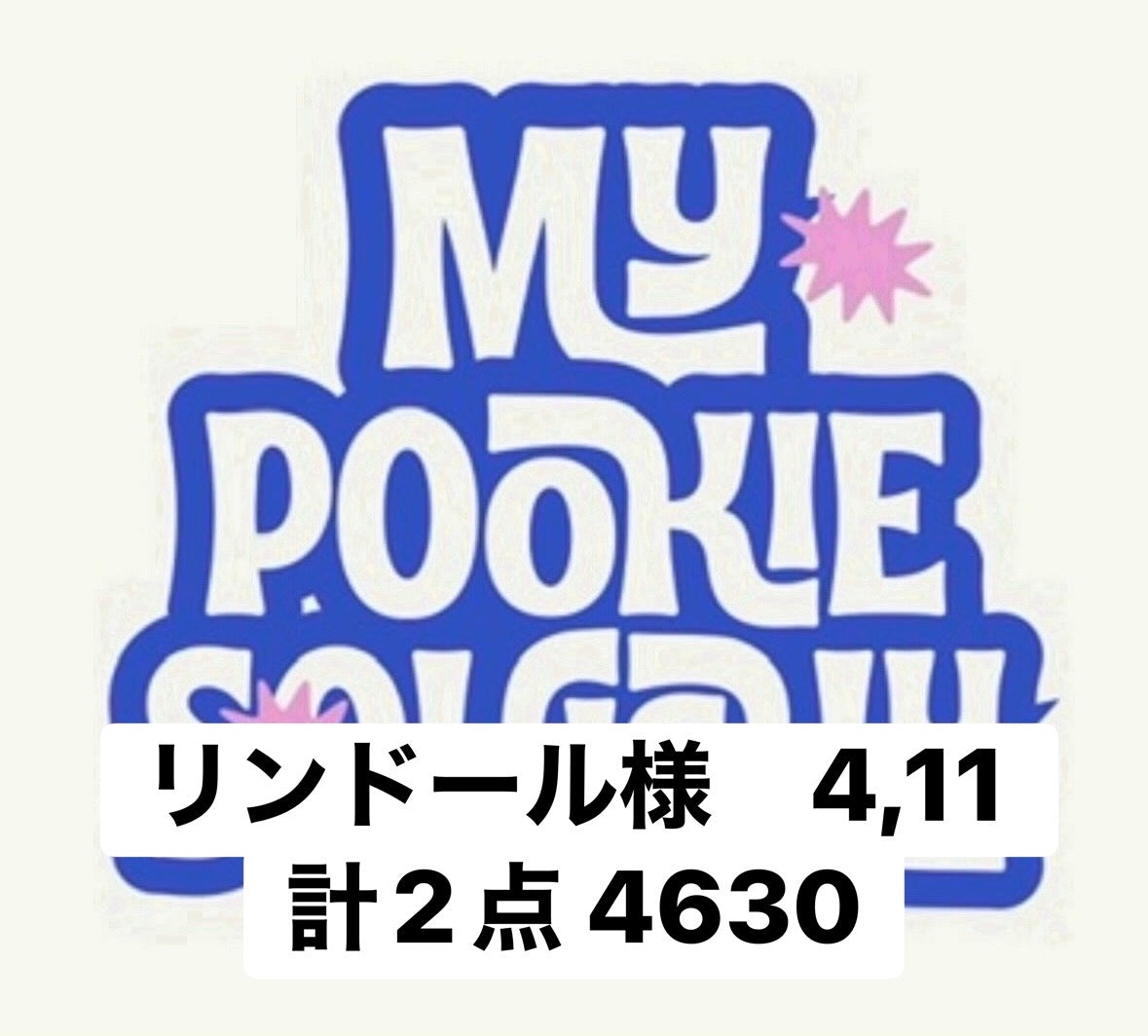 リンドール様　4,11 計2点 4630