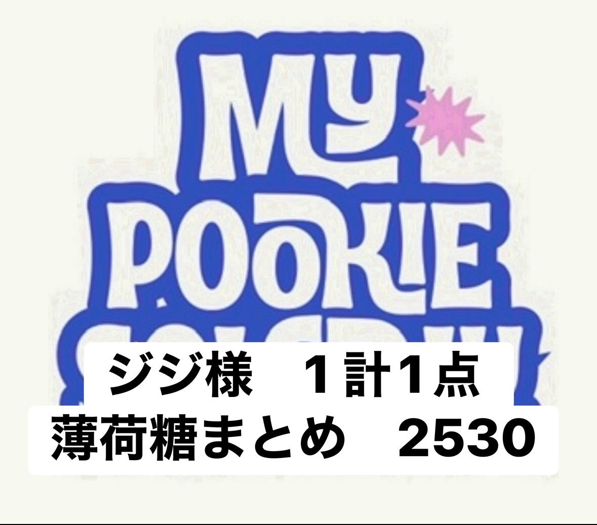 ジジ様　1 計1点 薄荷糖まとめ　2530
