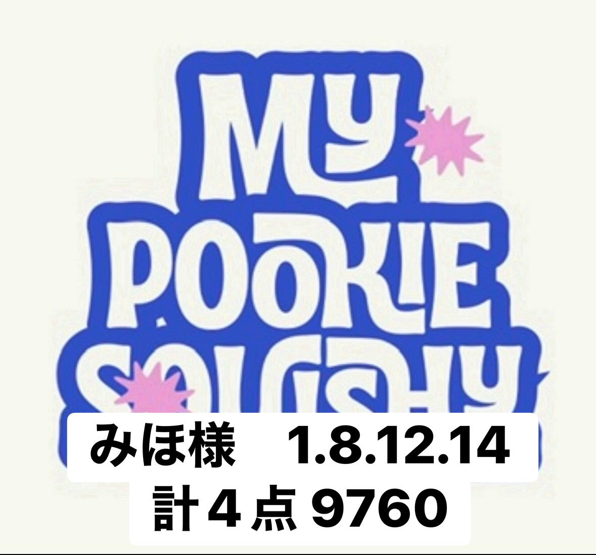 みほ様　1.8.12.14 計4点 9760