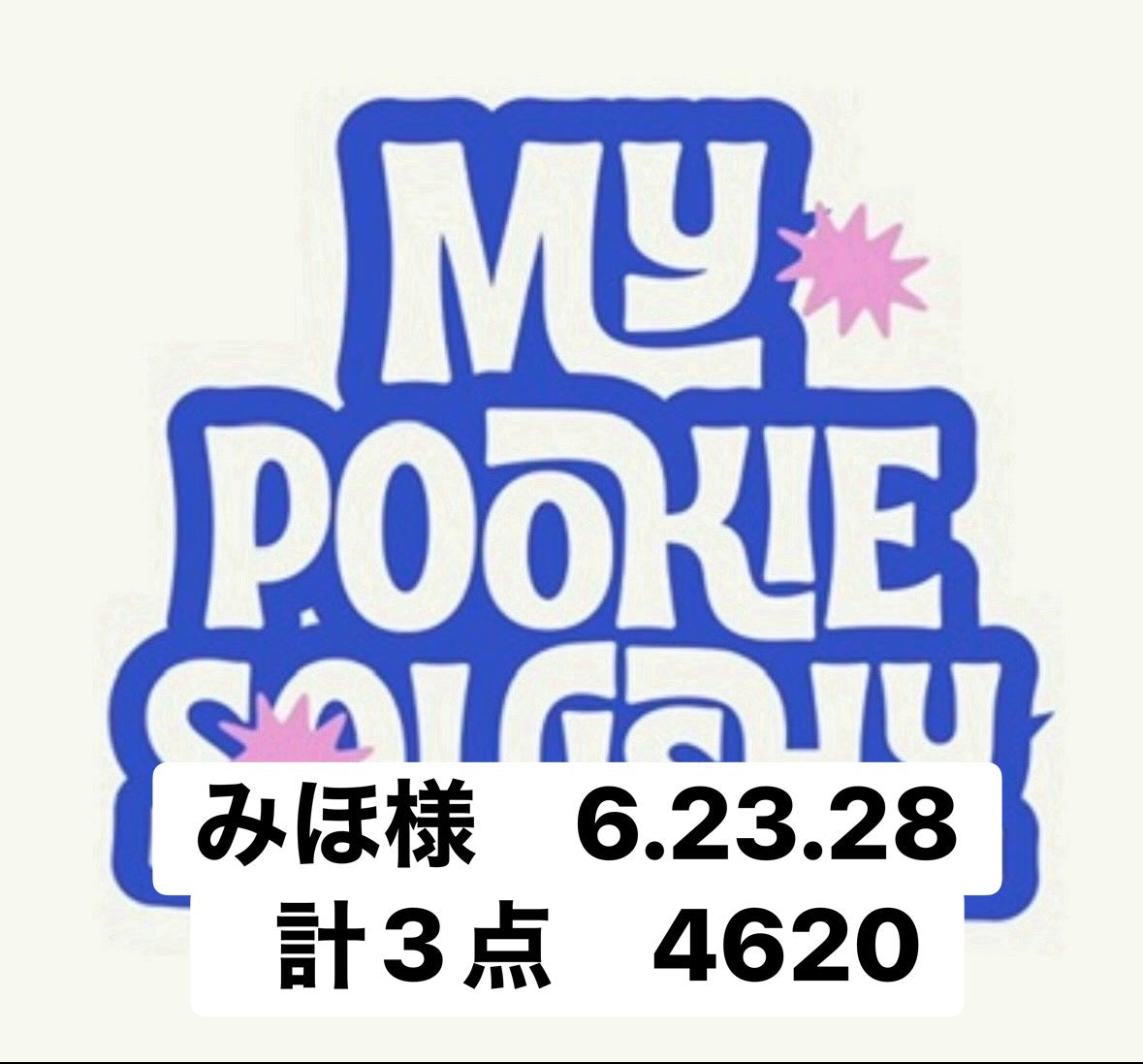 みほ様　6.23.28  計3点　4620