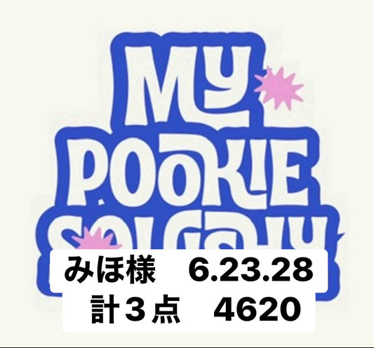 みほ様　6.23.28  計3点　4620