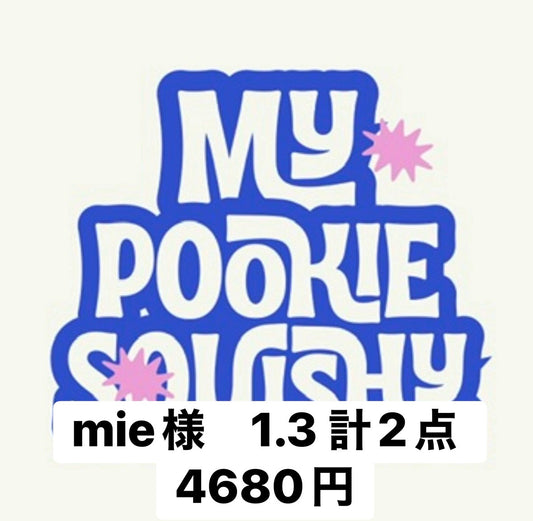mie様　1.3 計2点 4680円