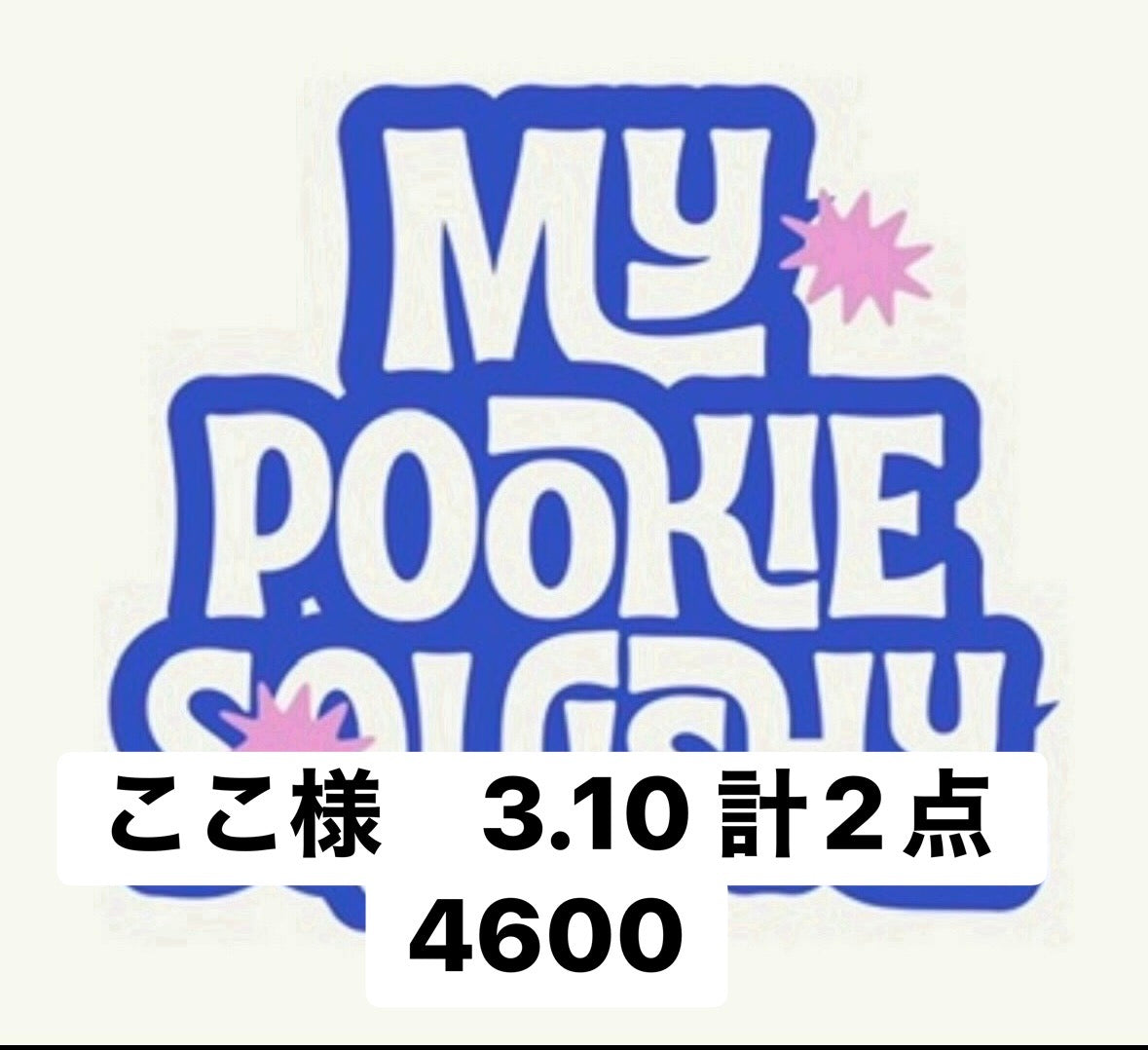 ここ様　3.10 計2点 4600
