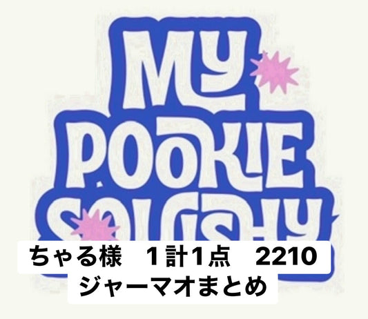 ちゃる様　1 計1点　2210 ジャーマオまとめ